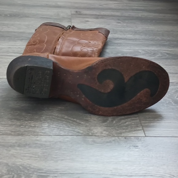 Corral Retro Kat Westport Distressed Tall Boot Sz 9.5 - Picture 13 of 13